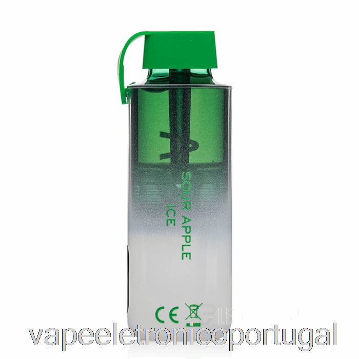 Vape Eletrônico Vozol Neon 10000 Descartável Sour Apple Ice